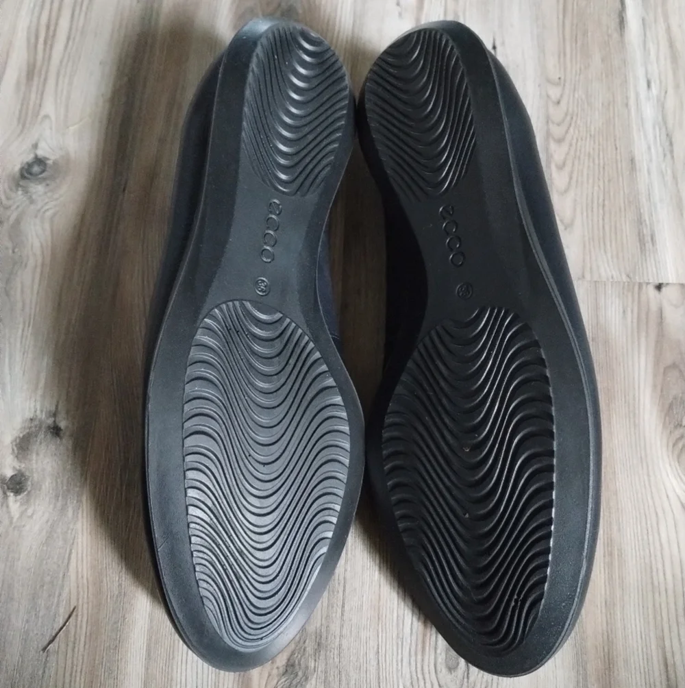 ECCO Touch Ballerina 2.0 Black Flats Size 36 US 5